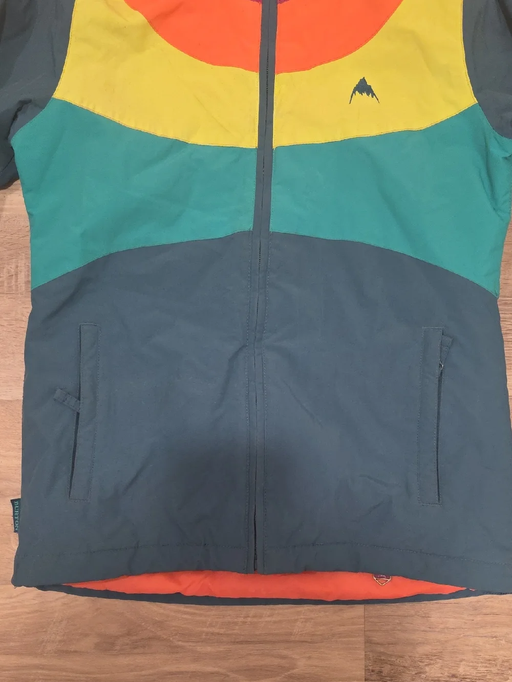 Burton Girls Hart Colorfull Snowboarding‎ Jacket Size M ( 10-12)
